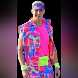 Ken Barbie Movie Halloween Costume Men's Size L